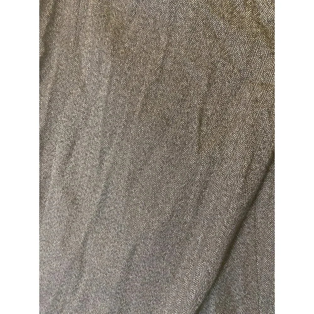 Michael Kors Women’s Scandi 10 gray Dress Pants Career missing button Medium M